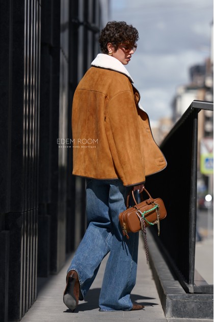 женская куртка - дублёнка