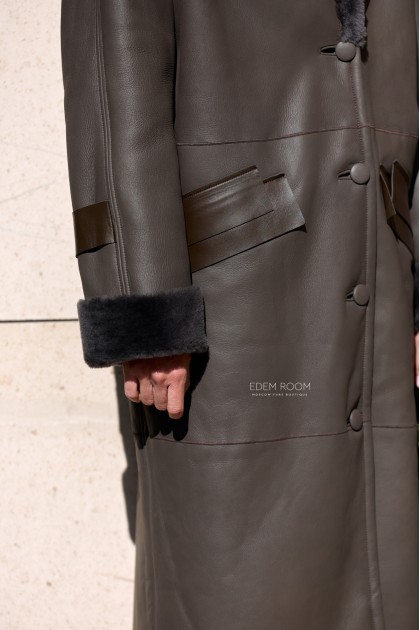 дублёнка женская на большие размеры