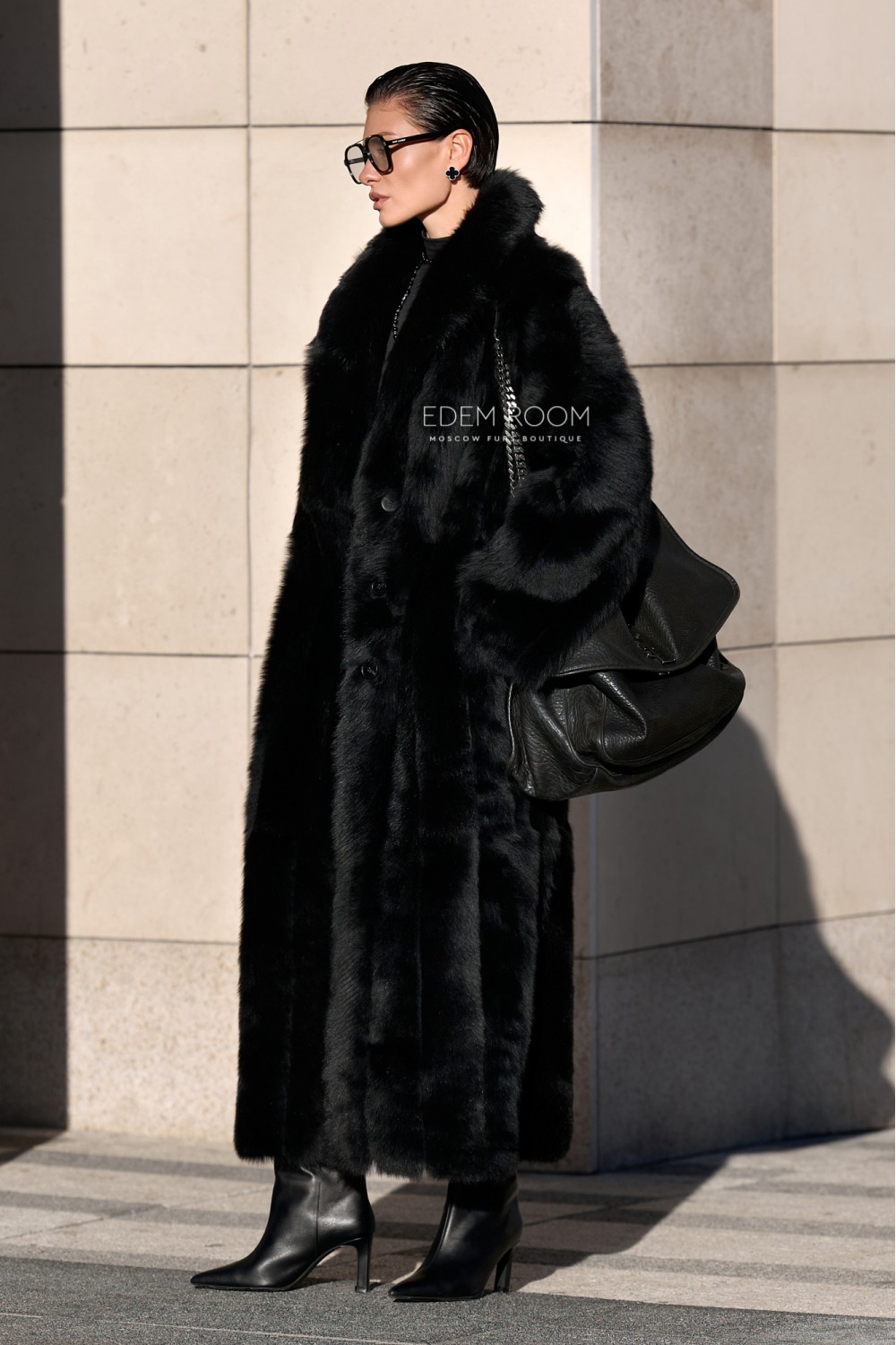 двухсторонняя шуба - дублёнка из тосканы 