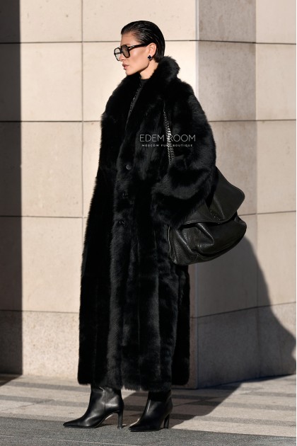 двухсторонняя шуба - дублёнка из тосканы 