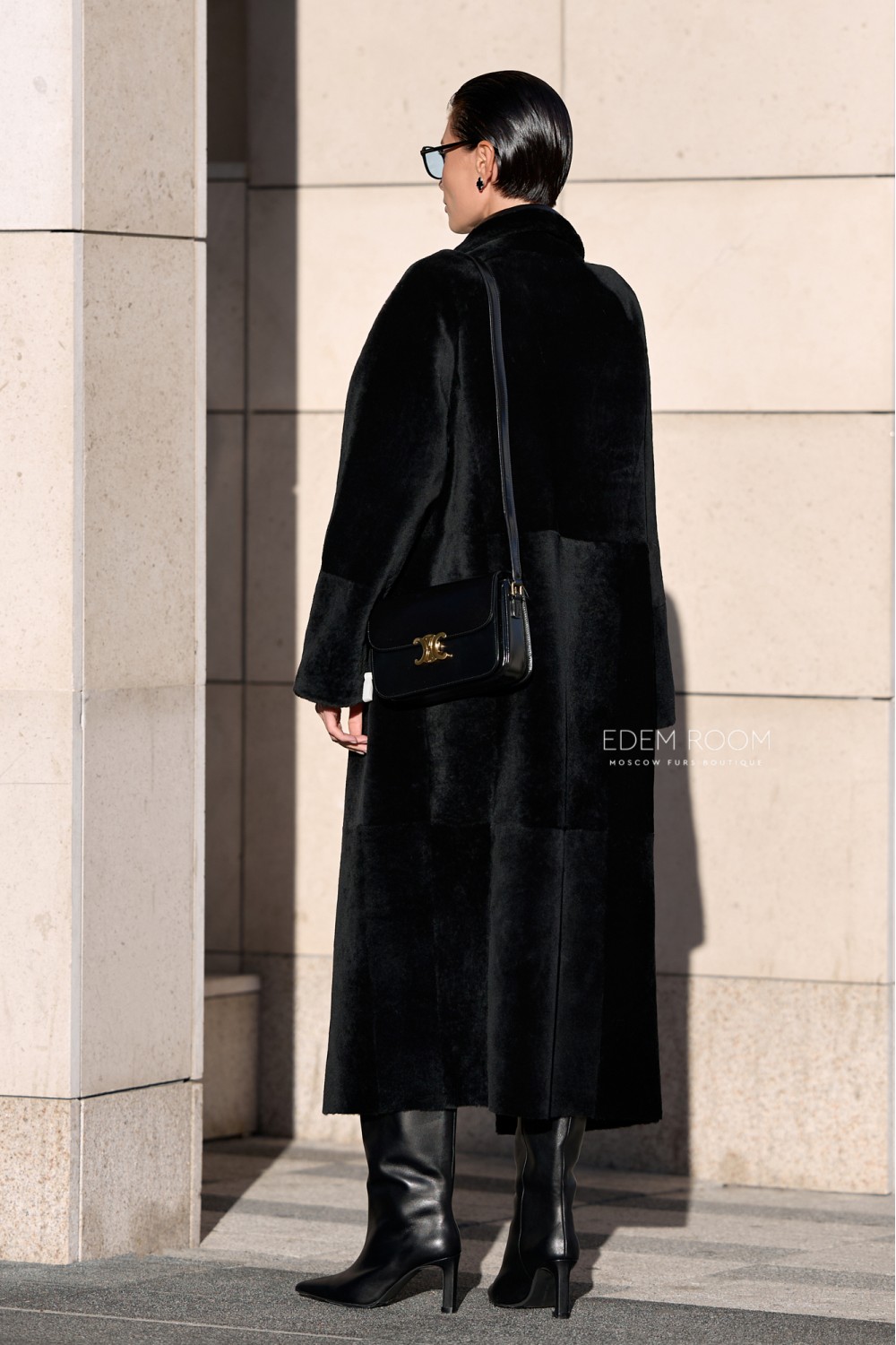 дублёнка халат под пояс