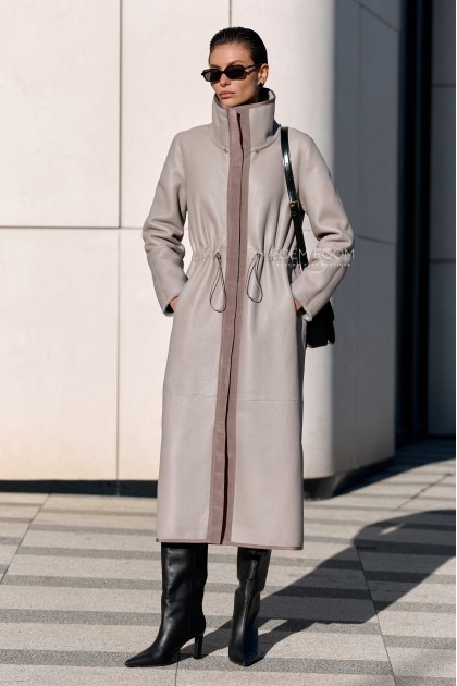 двухсторонняя дублёнка из мериноса