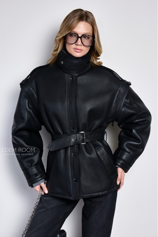 модная куртка - дублёнка