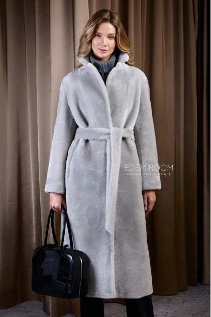 меховая дублёнка из мериноса