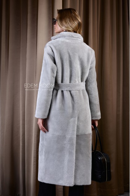 меховая дублёнка из мериноса