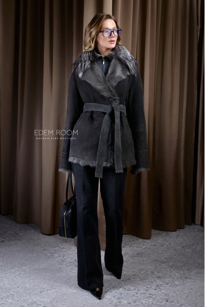 облегчённая дублёнка на тоскане