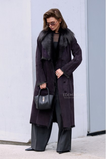 женская дублёнка из итальянской тосканы