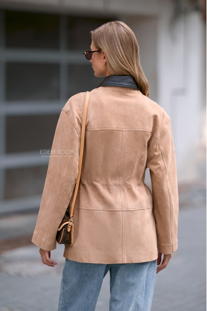 замшевая куртка рабочего