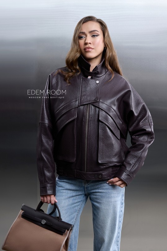 кожаная куртка из кожи - Joomba