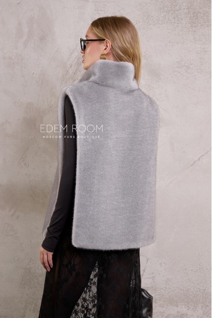 манишка из эко- меха