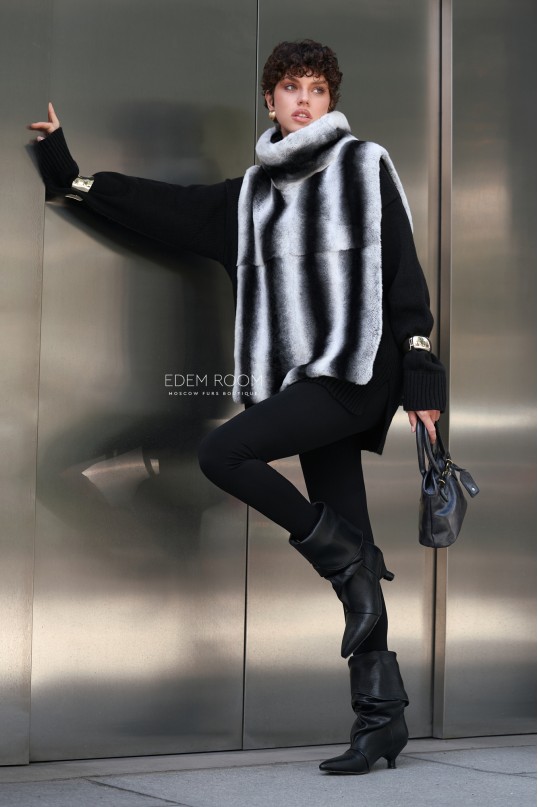 манишка из кролика рекс