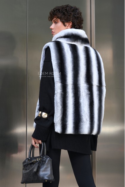 манишка из кролика рекс