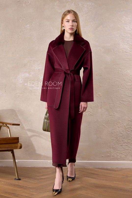 итальянское пальто - Бургундия