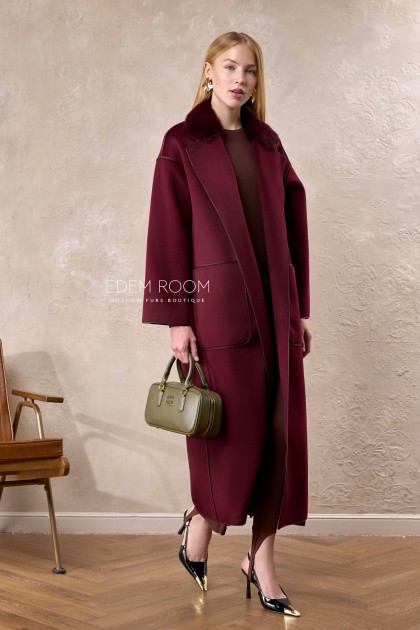 итальянское пальто - Бургундия