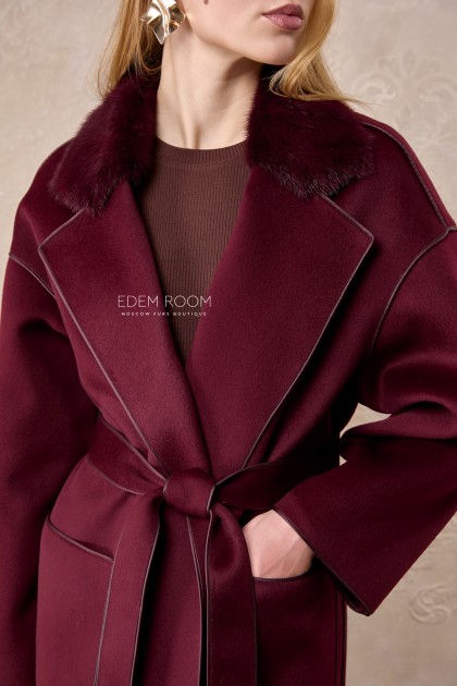 итальянское пальто - Бургундия