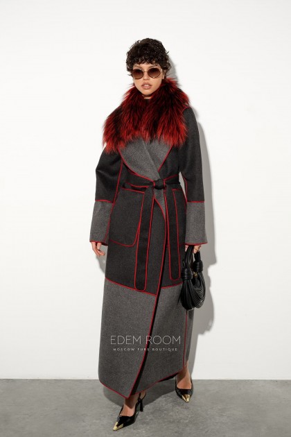 пальто италия двухстороннее