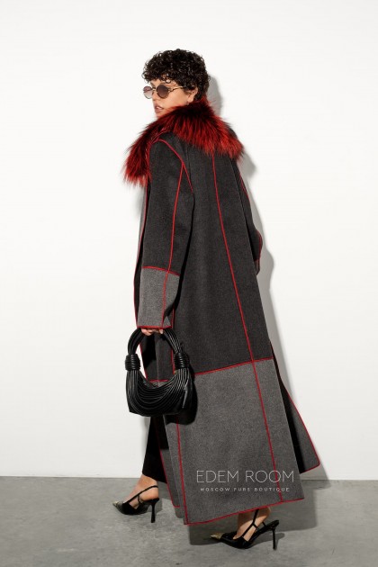 пальто италия двухстороннее