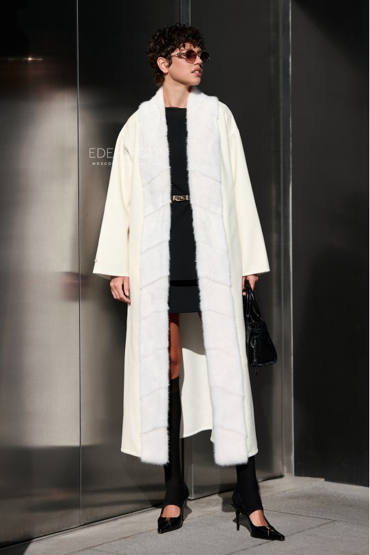 пальто из ткани Loro Piano 