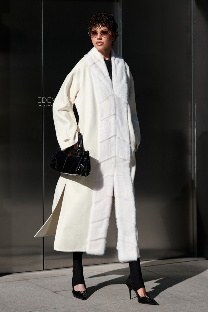 пальто из ткани Loro Piano 