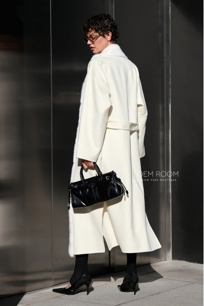 пальто из ткани Loro Piano 