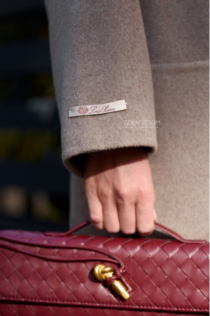 Итальянское пальто в ткани Loro Piano Итальянское пальто в ткани Loro Piano