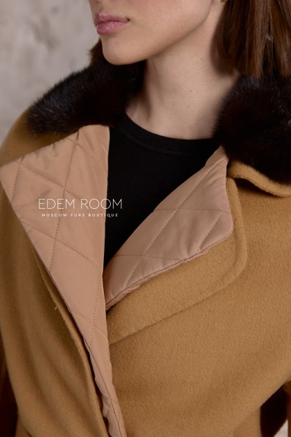 утеплённое пальто 2в1 