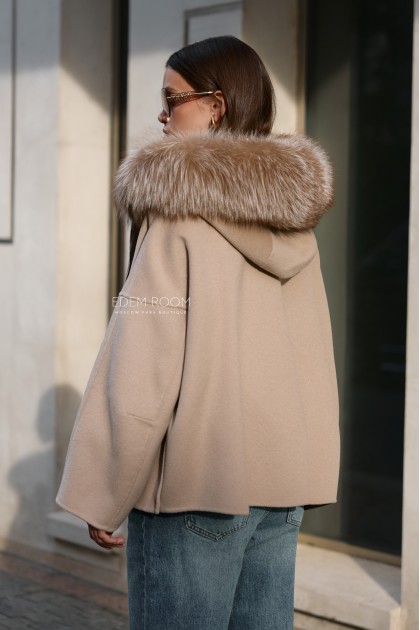 куртка - пальто с капюшоном