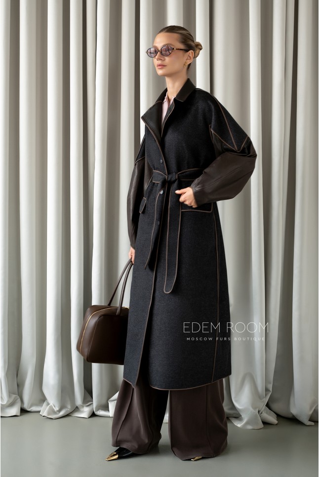 пальто из шерсти 