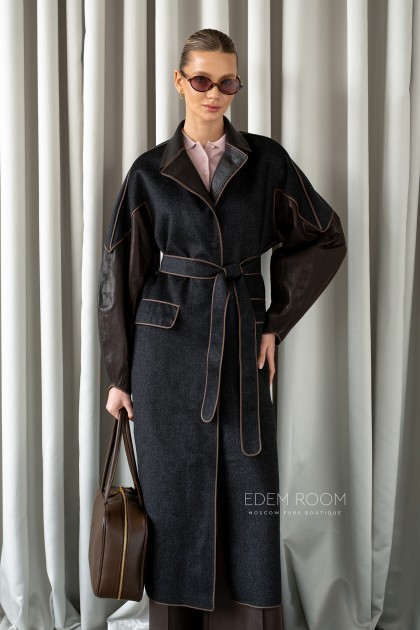 пальто из шерсти 