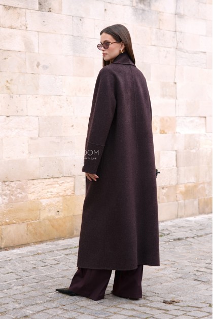 шерстяное пальто без меха