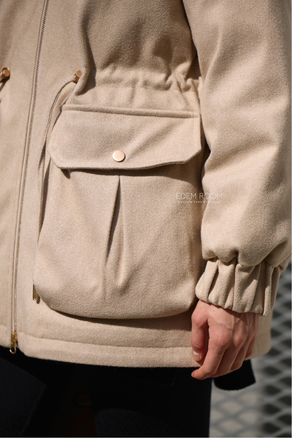 куртка - пуховик в стиле Loro Piano