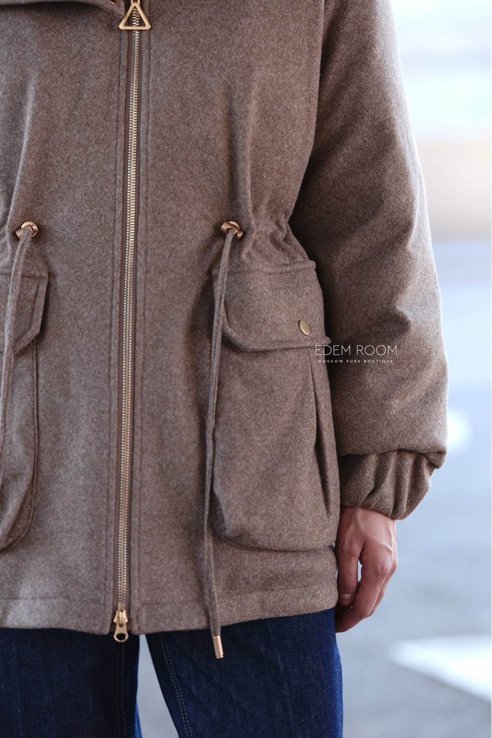 куртка в стиле loro Piano