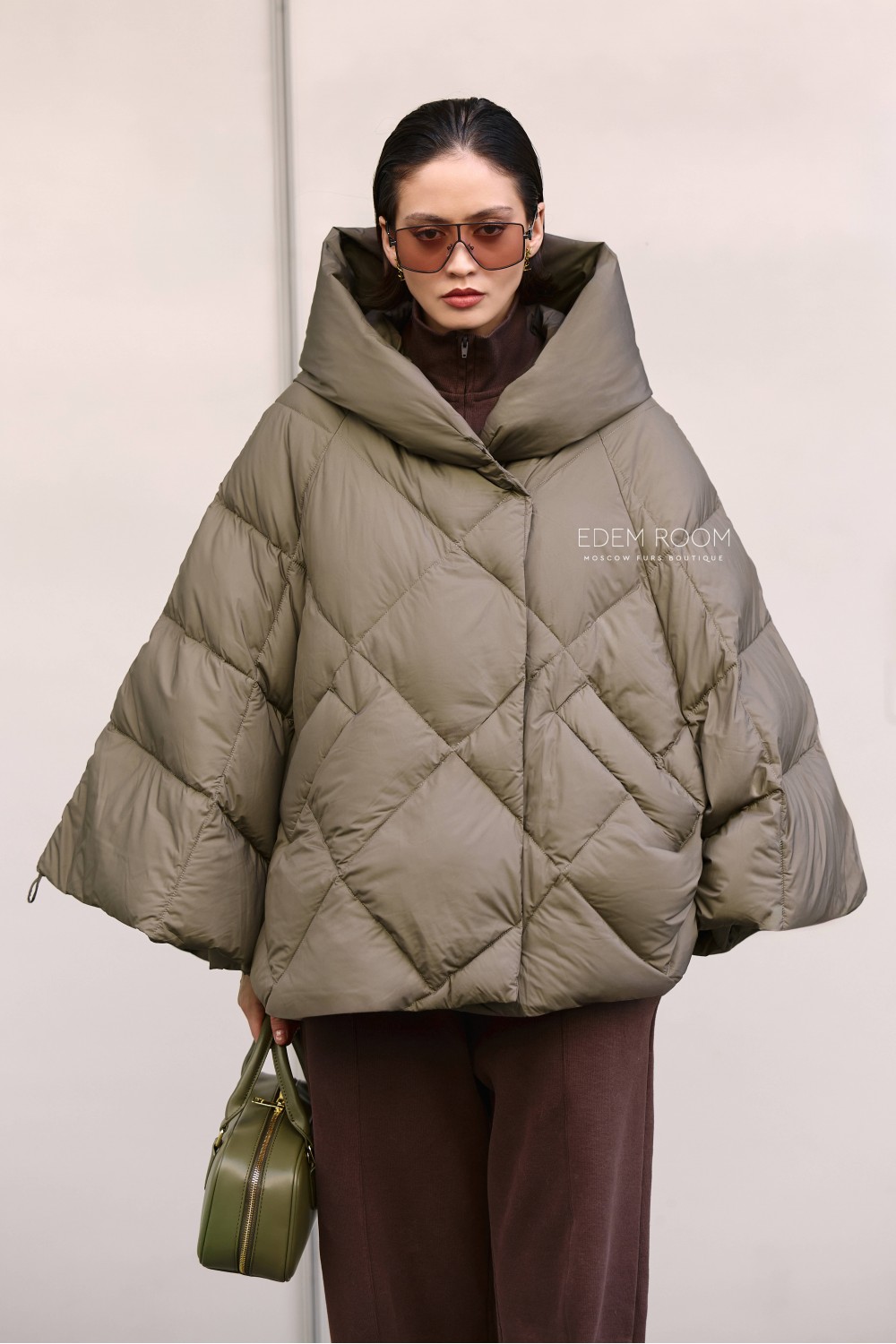 короткая куртка - пуховик без меха