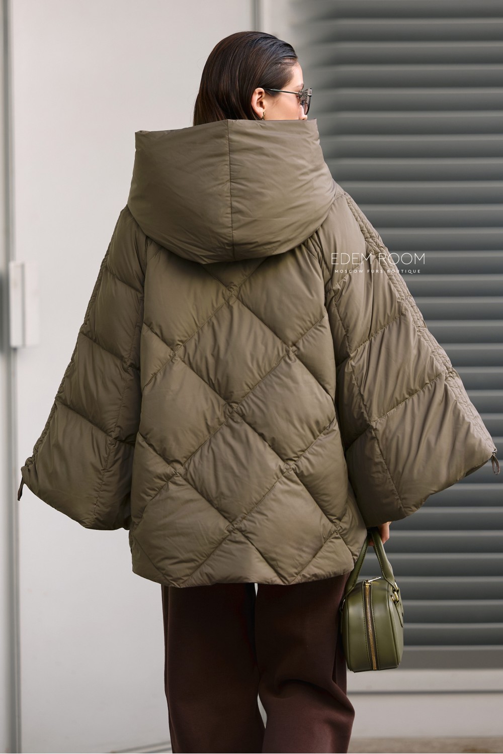 короткая куртка - пуховик без меха