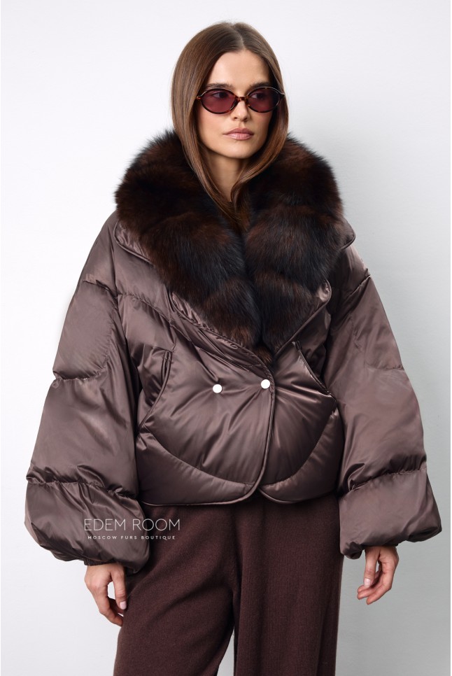 короткая куртка - пуховик