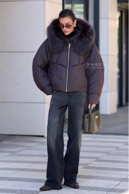 куртка - пуховик с капюшоном куртка - пуховик с капюшоном