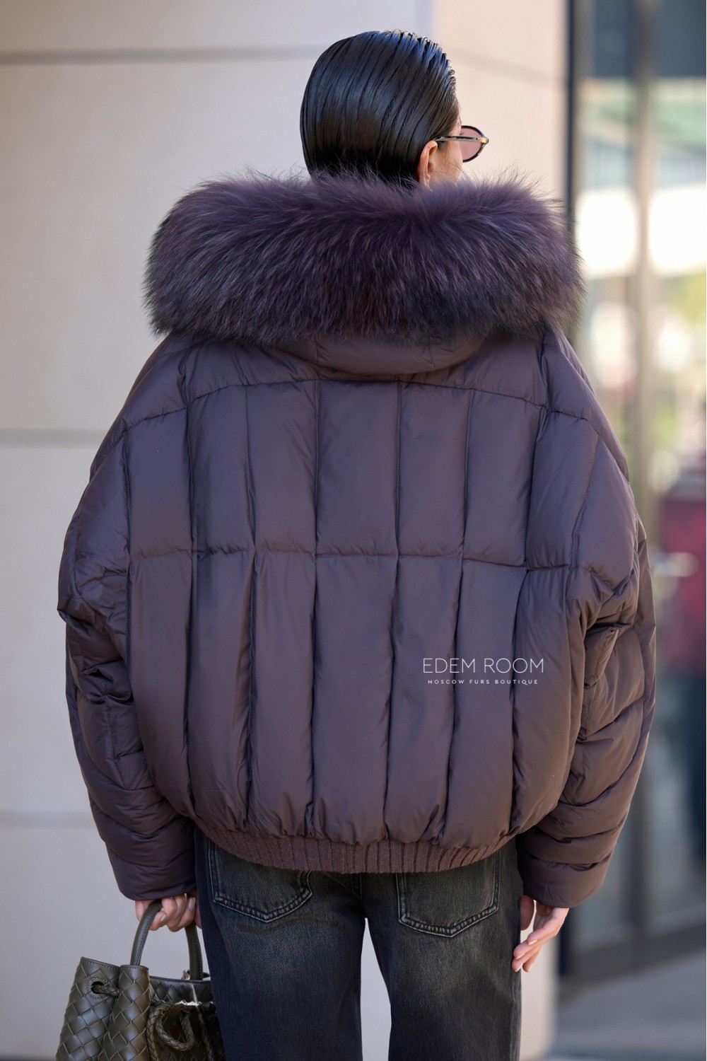 куртка - пуховик с капюшоном