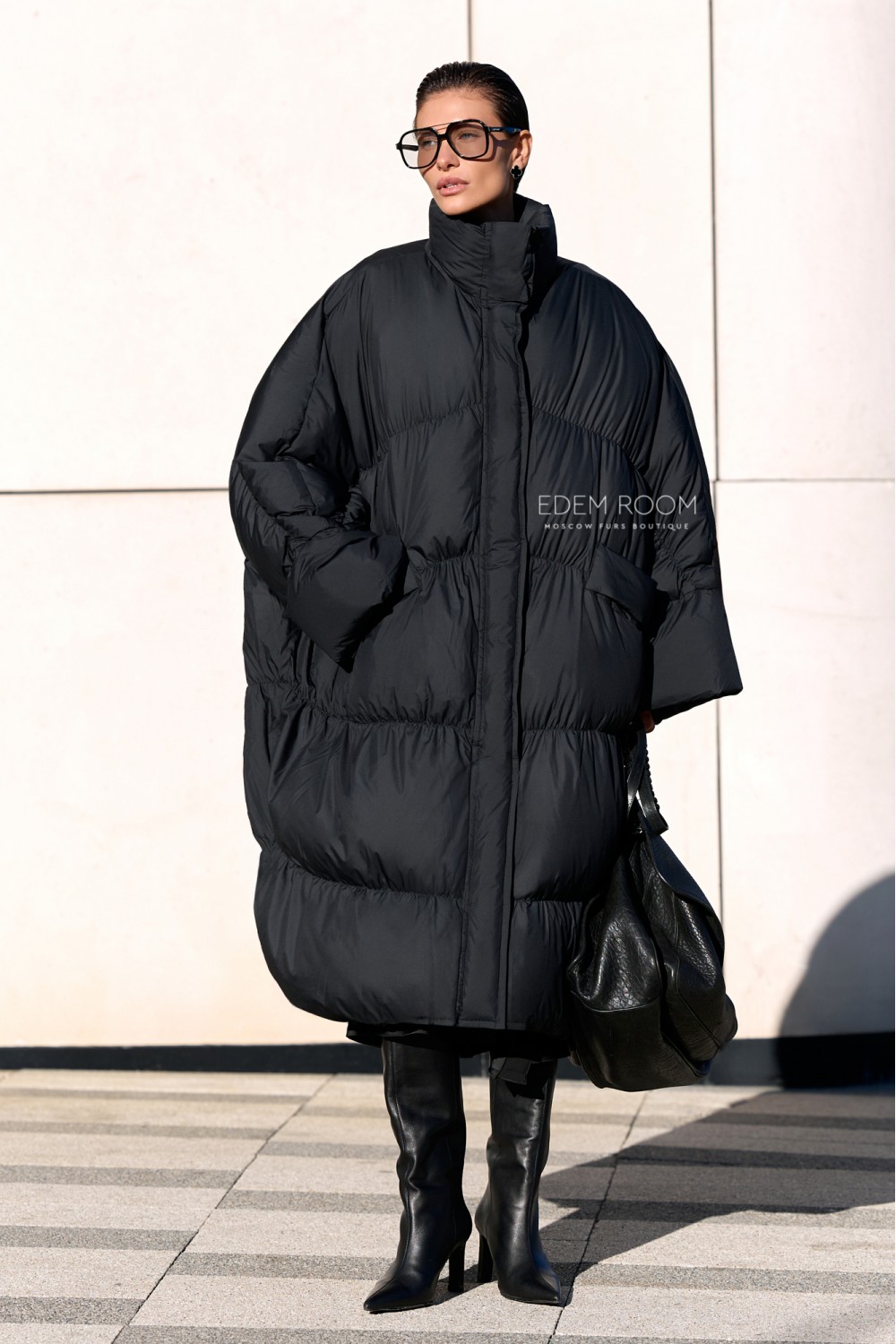 пуховое пальто женское