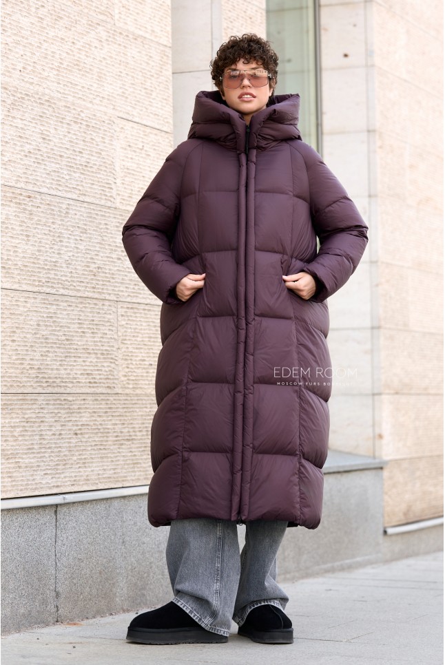 легкое пуховое пальто