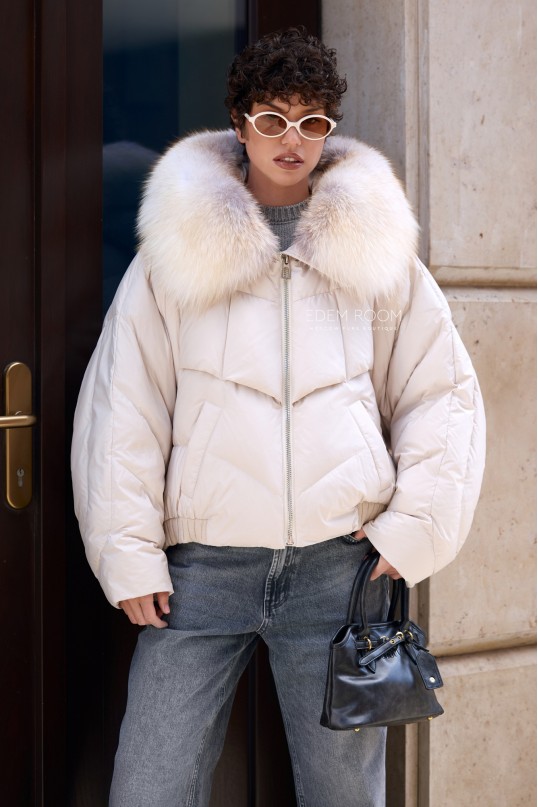 модная куртка - пуховик модная куртка - пуховик