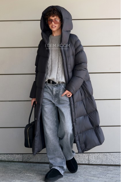 удлиненное пуховое пальто удлиненное пуховое пальто