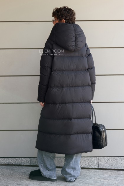 удлиненное пуховое пальто удлиненное пуховое пальто