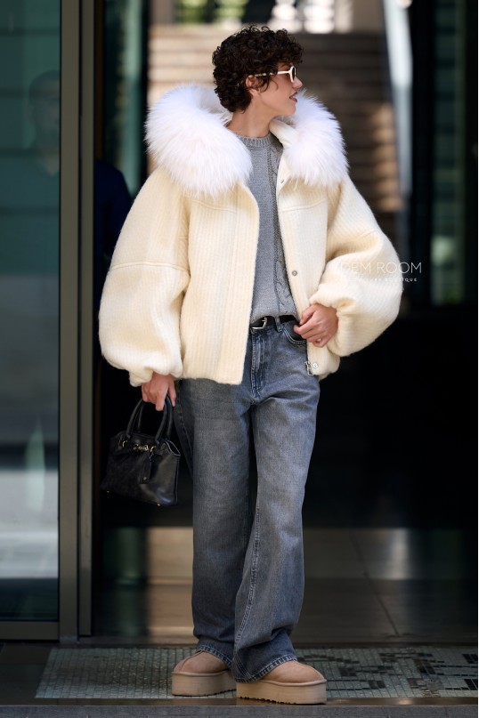 короткая пуховая куртка