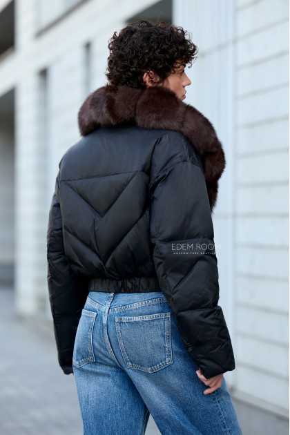 короткая куртка - пуховик