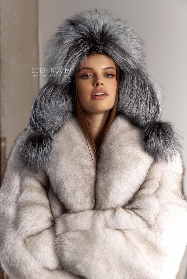 меховая шапка - ушанка