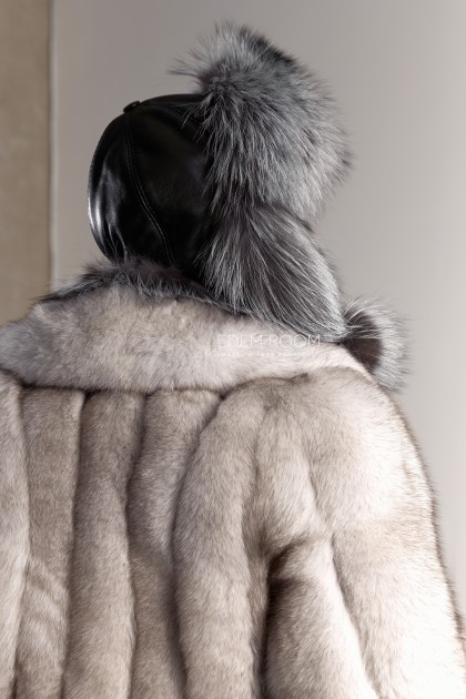 меховая шапка - ушанка