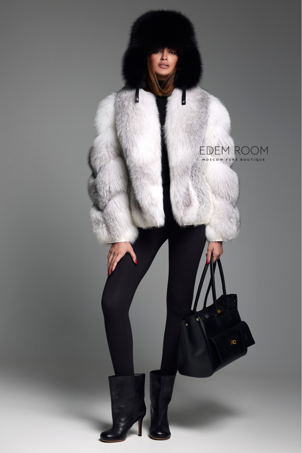 Меховая шапка - ушанка