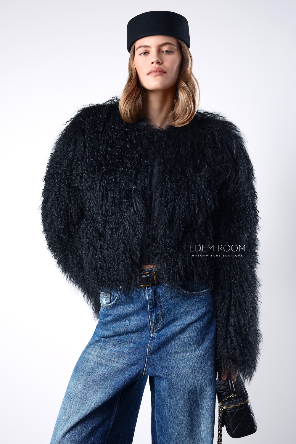 шуба из ламы