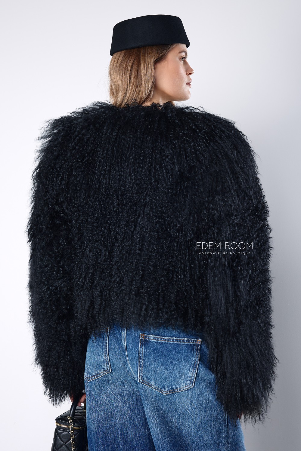 шуба из ламы