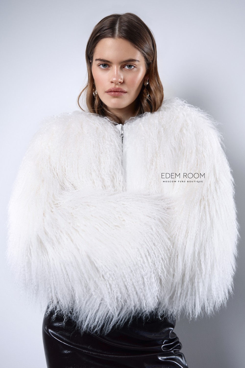 шуба из ламы